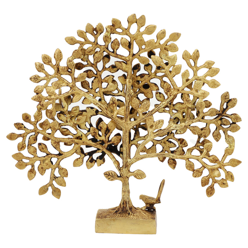 Jaszz Art Birds Tree Kalpavriksha Brass Tree