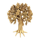 Brass Tree - intricately crafted brass tree sculpture, golden finish, represents strength, growth, and connection to nature, adds a natural and organic element to your home decor, symbolizes stability and grounding, a beautiful centerpiece or accent piece for any room, available in various sizes and designs, a timeless and versatile addition to your collection of brass sculptures and figurines, perfect for nature enthusiasts and those seeking a serene and harmonious atmosphere.