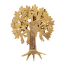 Brass Tree - intricately crafted brass tree sculpture, golden finish, represents strength, growth, and connection to nature, adds a natural and organic element to your home decor, symbolizes stability and grounding, a beautiful centerpiece or accent piece for any room, available in various sizes and designs, a timeless and versatile addition to your collection of brass sculptures and figurines, perfect for nature enthusiasts and those seeking a serene and harmonious atmosphere.