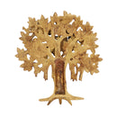 Brass Tree - intricately crafted brass tree sculpture, golden finish, represents strength, growth, and connection to nature, adds a natural and organic element to your home decor, symbolizes stability and grounding, a beautiful centerpiece or accent piece for any room, available in various sizes and designs, a timeless and versatile addition to your collection of brass sculptures and figurines, perfect for nature enthusiasts and those seeking a serene and harmonious atmosphere.