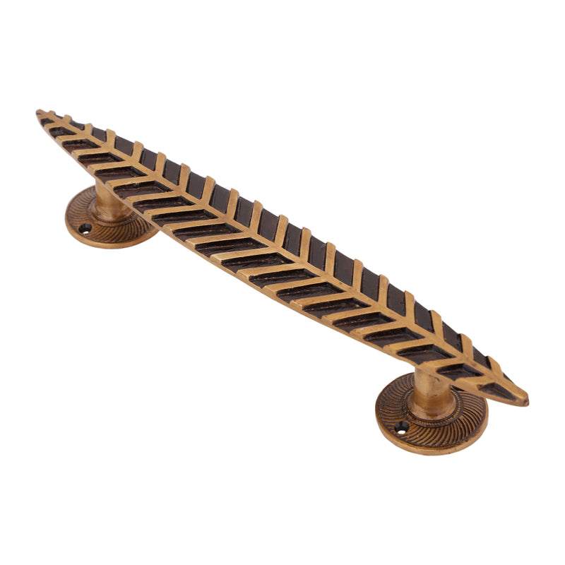 Brass Door Handle - beautifully crafted brass handle for doors, golden finish, adds a touch of elegance and sophistication to any door, durable and long-lasting, enhances the aesthetic appeal of your home or office, ideal for both traditional and modern decor styles, a functional and decorative addition to your door hardware, available in various designs and sizes for versatile installation options.