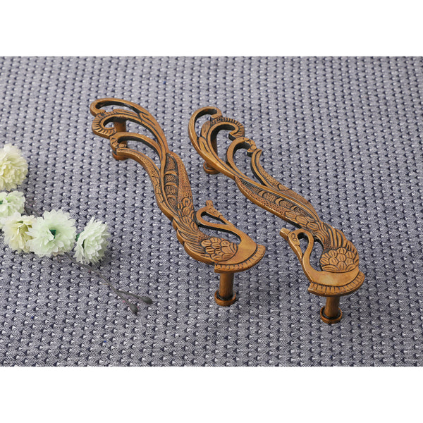 Brass Door Handle - beautifully crafted brass handle for doors, golden finish, adds a touch of elegance and sophistication to any door, durable and long-lasting, enhances the aesthetic appeal of your home or office, ideal for both traditional and modern decor styles, a functional and decorative addition to your door hardware, available in various designs and sizes for versatile installation options.