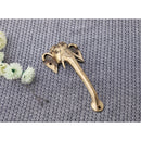 Brass Door Handle - beautifully crafted brass handle for doors, golden finish, adds a touch of elegance and sophistication to any door, durable and long-lasting, enhances the aesthetic appeal of your home or office, ideal for both traditional and modern decor styles, a functional and decorative addition to your door hardware, available in various designs and sizes for versatile installation options.