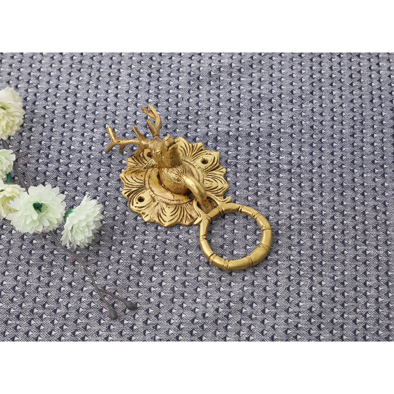 Brass Door Knocks - intricately designed brass door knockers, golden finish, adds a touch of charm and elegance to any door, durable and long-lasting, creates a unique and welcoming entrance to your home or office, symbolizes hospitality and attention to detail, available in various designs and sizes to suit different door styles, a functional and decorative addition to your door hardware, perfect for enhancing the curb appeal of your property.