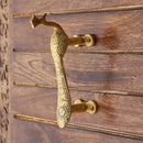Brass Door Handle - beautifully crafted brass handle for doors, golden finish, adds a touch of elegance and sophistication to any door, durable and long-lasting, enhances the aesthetic appeal of your home or office, ideal for both traditional and modern decor styles, a functional and decorative addition to your door hardware, available in various designs and sizes for versatile installation options.