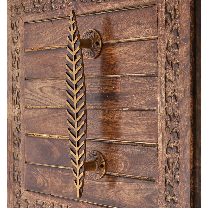 Brass Door Handle - beautifully crafted brass handle for doors, golden finish, adds a touch of elegance and sophistication to any door, durable and long-lasting, enhances the aesthetic appeal of your home or office, ideal for both traditional and modern decor styles, a functional and decorative addition to your door hardware, available in various designs and sizes for versatile installation options.
