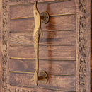 Brass Door Handle - beautifully crafted brass handle for doors, golden finish, adds a touch of elegance and sophistication to any door, durable and long-lasting, enhances the aesthetic appeal of your home or office, ideal for both traditional and modern decor styles, a functional and decorative addition to your door hardware, available in various designs and sizes for versatile installation options.