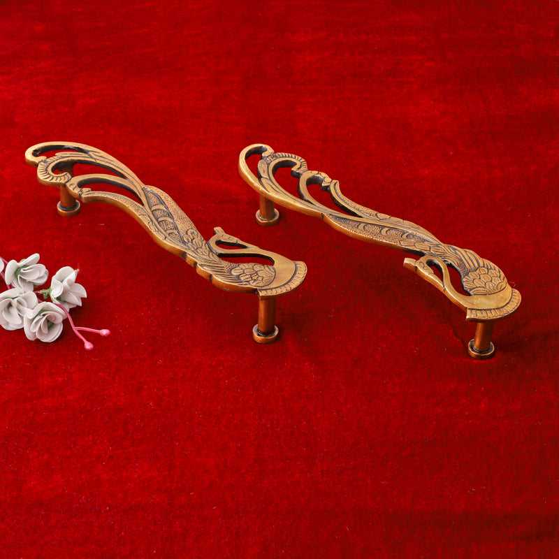Brass Door Handle - beautifully crafted brass handle for doors, golden finish, adds a touch of elegance and sophistication to any door, durable and long-lasting, enhances the aesthetic appeal of your home or office, ideal for both traditional and modern decor styles, a functional and decorative addition to your door hardware, available in various designs and sizes for versatile installation options.