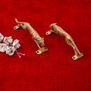 Brass Door Handle - beautifully crafted brass handle for doors, golden finish, adds a touch of elegance and sophistication to any door, durable and long-lasting, enhances the aesthetic appeal of your home or office, ideal for both traditional and modern decor styles, a functional and decorative addition to your door hardware, available in various designs and sizes for versatile installation options.