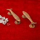 Brass Door Handle - beautifully crafted brass handle for doors, golden finish, adds a touch of elegance and sophistication to any door, durable and long-lasting, enhances the aesthetic appeal of your home or office, ideal for both traditional and modern decor styles, a functional and decorative addition to your door hardware, available in various designs and sizes for versatile installation options.