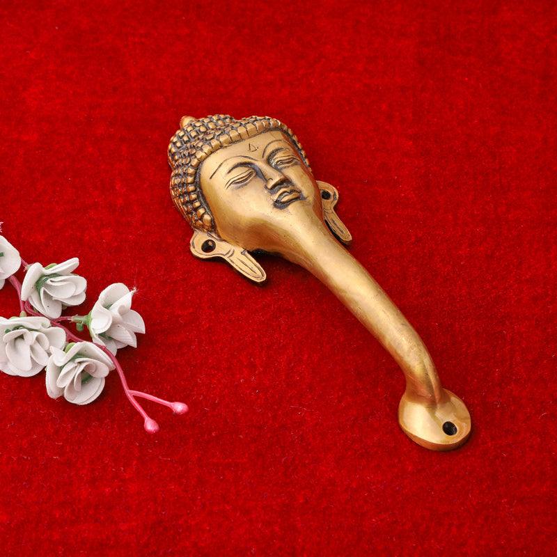 Brass Door Handle - beautifully crafted brass handle for doors, golden finish, adds a touch of elegance and sophistication to any door, durable and long-lasting, enhances the aesthetic appeal of your home or office, ideal for both traditional and modern decor styles, a functional and decorative addition to your door hardware, available in various designs and sizes for versatile installation options.