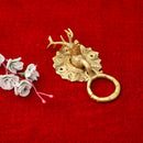 Brass Door Knocks - intricately designed brass door knockers, golden finish, adds a touch of charm and elegance to any door, durable and long-lasting, creates a unique and welcoming entrance to your home or office, symbolizes hospitality and attention to detail, available in various designs and sizes to suit different door styles, a functional and decorative addition to your door hardware, perfect for enhancing the curb appeal of your property.