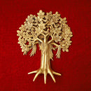 Brass Tree - intricately crafted brass tree sculpture, golden finish, represents strength, growth, and connection to nature, adds a natural and organic element to your home decor, symbolizes stability and grounding, a beautiful centerpiece or accent piece for any room, available in various sizes and designs, a timeless and versatile addition to your collection of brass sculptures and figurines, perfect for nature enthusiasts and those seeking a serene and harmonious atmosphere.