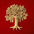 Brass Tree - intricately crafted brass tree sculpture, golden finish, represents strength, growth, and connection to nature, adds a natural and organic element to your home decor, symbolizes stability and grounding, a beautiful centerpiece or accent piece for any room, available in various sizes and designs, a timeless and versatile addition to your collection of brass sculptures and figurines, perfect for nature enthusiasts and those seeking a serene and harmonious atmosphere.