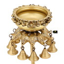 Brass Urli - beautifully crafted brass decorative bowl, golden finish, traditional Indian Urli, versatile home accent, ideal for floating flower petals or candles, adds a touch of elegance and tranquility to any space, perfect for creating a serene ambiance and enhancing interior decor, a timeless piece of art for both indoor and outdoor settings.