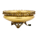 Brass Urli - beautifully crafted brass decorative bowl, golden finish, traditional Indian Urli, versatile home accent, ideal for floating flower petals or candles, adds a touch of elegance and tranquility to any space, perfect for creating a serene ambiance and enhancing interior decor, a timeless piece of art for both indoor and outdoor settings.