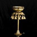 Brass Urli - beautifully crafted brass decorative bowl, golden finish, traditional Indian Urli, versatile home accent, ideal for floating flower petals or candles, adds a touch of elegance and tranquility to any space, perfect for creating a serene ambiance and enhancing interior decor, a timeless piece of art for both indoor and outdoor settings.