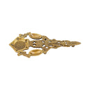 Brass Pooja Spoon - beautifully crafted brass spoon for religious rituals, ideal for offering sacred substances during prayers and ceremonies, golden finish, perfect for home puja setups and spiritual practices, symbolizes purity and devotion, enhances the sacredness of rituals, a functional and auspicious addition to your pooja essentials and religious artifacts.