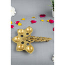 Brass Pooja Spoon - beautifully crafted brass spoon for religious rituals, ideal for offering sacred substances during prayers and ceremonies, golden finish, perfect for home puja setups and spiritual practices, symbolizes purity and devotion, enhances the sacredness of rituals, a functional and auspicious addition to your pooja essentials and religious artifacts.