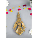 Brass Pooja Spoon - beautifully crafted brass spoon for religious rituals, ideal for offering sacred substances during prayers and ceremonies, golden finish, perfect for home puja setups and spiritual practices, symbolizes purity and devotion, enhances the sacredness of rituals, a functional and auspicious addition to your pooja essentials and religious artifacts.