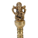 Brass Pooja Bells - meticulously designed brass bells for religious ceremonies, golden finish, decorative home accent, emits a melodious and auspicious sound, perfect for enhancing the sacred atmosphere during pooja (worship), ideal for rituals, prayers, and spiritual practices, symbolizes devotion and divine connection, enhances the ambiance with positive vibrations and spiritual energy, a traditional and essential addition to your collection of brass artifacts for pooja rituals.