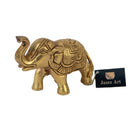 Jaszz Art Brass Elephant 01 Ethnic Design Handmade Antique for Home Decor