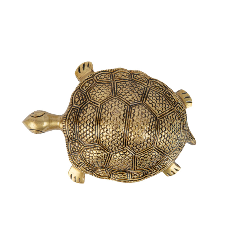 Jaszz Art Brass Turtle - 700g