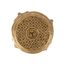 Jaszz Art Brass Pooja Chowki 4 Leg Designer