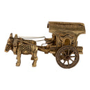 Jaszz Art Brass Bullock Cart Small Home Decoration