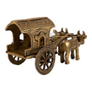 Jaszz Art Brass Bullock Cart Small Home Decoration