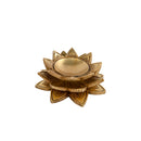 Brass small Akhand Diya - intricately designed brass oil lamp, compact size, traditional Indian Diya, golden finish, decorative home accent, emits a warm and serene glow, ideal for religious ceremonies and meditation, enhances spiritual ambiance and decor.
