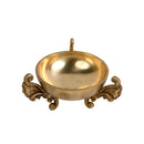 Brass Urli - beautifully crafted brass decorative bowl, golden finish, traditional Indian Urli, versatile home accent, ideal for floating flower petals or candles, adds a touch of elegance and tranquility to any space, perfect for creating a serene ambiance and enhancing interior decor, a timeless piece of art for both indoor and outdoor settings.