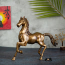 Jaszz Art Brass Horse - 3 Kg Statue