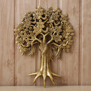 Brass Tree - intricately crafted brass tree sculpture, golden finish, represents strength, growth, and connection to nature, adds a natural and organic element to your home decor, symbolizes stability and grounding, a beautiful centerpiece or accent piece for any room, available in various sizes and designs, a timeless and versatile addition to your collection of brass sculptures and figurines, perfect for nature enthusiasts and those seeking a serene and harmonious atmosphere.