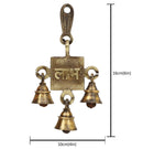 Shubh Labh antique beautiful bell bells brass decor decoration decorative Diwali door Festival gift gifts god gold golden hanging home item items love luck pooja puja room Vastu wealth