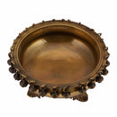 Brass Urli - beautifully crafted brass decorative bowl, golden finish, traditional Indian Urli, versatile home accent, ideal for floating flower petals or candles, adds a touch of elegance and tranquility to any space, perfect for creating a serene ambiance and enhancing interior decor, a timeless piece of art for both indoor and outdoor settings.