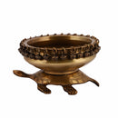  Antique Turtle Bells Bowl Brass Candle Decor Decoration Dipawali Diwali Ethnic Festival Floating Flower Gift gifts gold golden Home item items Lamp luck Pooja Pot Puja Return Room Temple Traditional Urli Uruli wealth