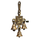 Jaszz Art Swastik Design Bell (Pack of 2)