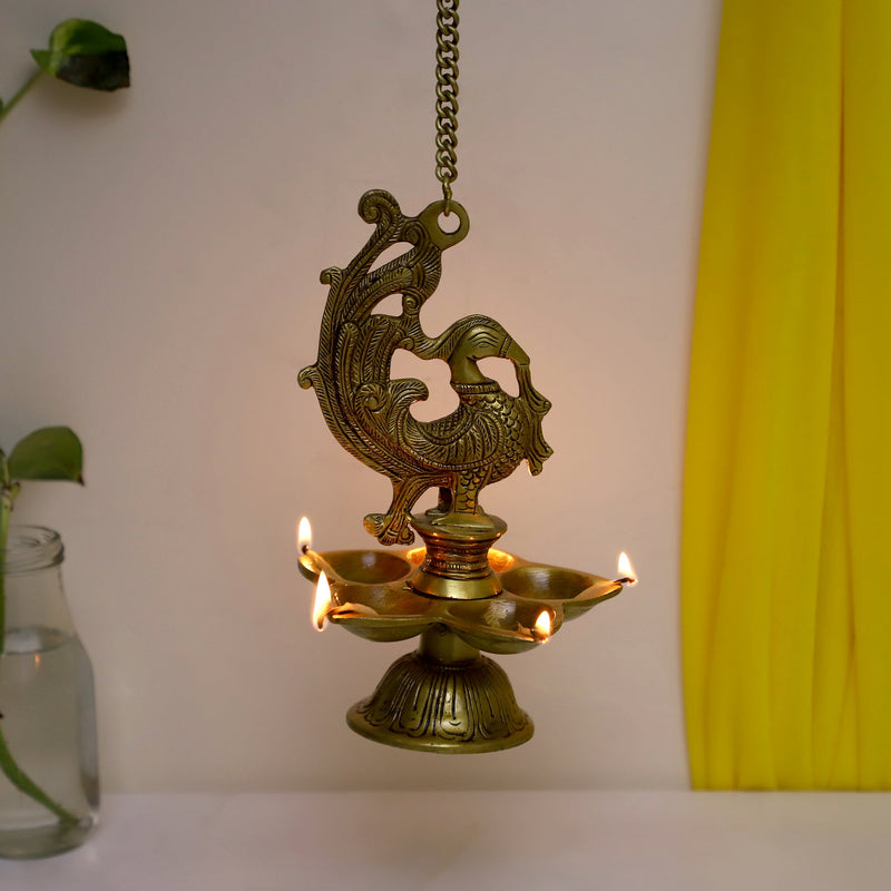 Hanging diya for pooja room online