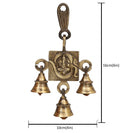 Ganesh ji Om antique beautiful bell bells brass decor decoration decorative Diwali door Festival gift gifts god gold golden hanging home item items love luck pooja puja room Vastu wealth