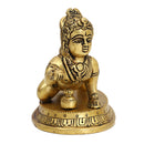 Brass God Krishna Ji - exquisitely crafted brass statue of Lord Krishna, golden finish, beloved and divine deity, perfect for home decor and spiritual spaces, ideal for invoking love and devotion, symbolizes divine playfulness, compassion, and enlightenment, enhances the spiritual energy and fosters a sense of divine presence, a sacred and enchanting addition to your collection of brass sculptures and figurines.