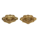 Brass small Akhand Diya - intricately designed brass oil lamp, compact size, traditional Indian Diya, golden finish, decorative home accent, emits a warm and serene glow, ideal for religious ceremonies and meditation, enhances spiritual ambiance and decor.