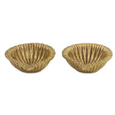 Brass small Akhand Diya - intricately designed brass oil lamp, compact size, traditional Indian Diya, golden finish, decorative home accent, emits a warm and serene glow, ideal for religious ceremonies and meditation, enhances spiritual ambiance and decor.