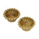  Ethnic Curved Akhand Round Oil Wick Lamp big Diya antique brass decor Diwali Dipawali Festival gift gifts God gold golden home item items love luck pooja puja room Vastu wealth