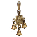 Kalash Shubh Labh antique beautiful bell bells brass decor decoration decorative Diwali door Festival gift gifts god gold golden hanging home item items love luck pooja puja room Vastu wealth