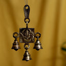 Ganesh ji Om antique beautiful bell bells brass decor decoration decorative Diwali door Festival gift gifts god gold golden hanging home item items love luck pooja puja room Vastu wealth