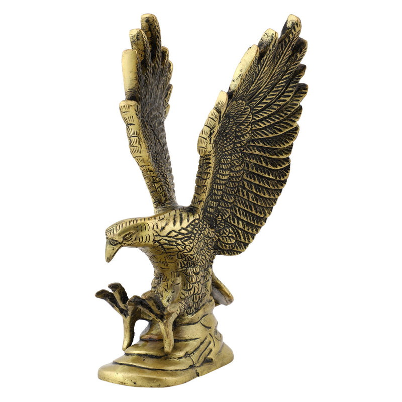 Eagle animal antique art beautiful bedroom brass decor decoration figure figurines gift gifts god gold golden home idol idols item items living livingroom love luck office pet room school showpiece statue Vastu wealth