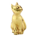 Cat Kitten Animal Antique Art Beautiful Bedroom Brass Decor Decoration Figure Figurines Gift Gifts God Gold Golden Home Idol Idols Item Items Living Livingroom Love Luck Office Pet Room School Showpiece Statue Vastu Wealth