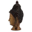 Brass God Gautam Buddha - finely crafted brass statue of Gautam Buddha, golden finish, serene and meditative expression, perfect for home decor and spiritual spaces, ideal for creating a calming and peaceful ambiance, symbolizes enlightenment, compassion, and inner peace, enhances the spiritual energy and fosters a sense of tranquility, a sacred and inspiring addition to your collection of brass sculptures and figurines.