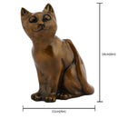 Cat Kitten Animal Antique Art Beautiful Bedroom Brass Decor Decoration Figure Figurines Gift Gifts God Gold Golden Home Idol Idols Item Items Living Livingroom Love Luck Office Pet Room School Showpiece Statue Vastu Wealth